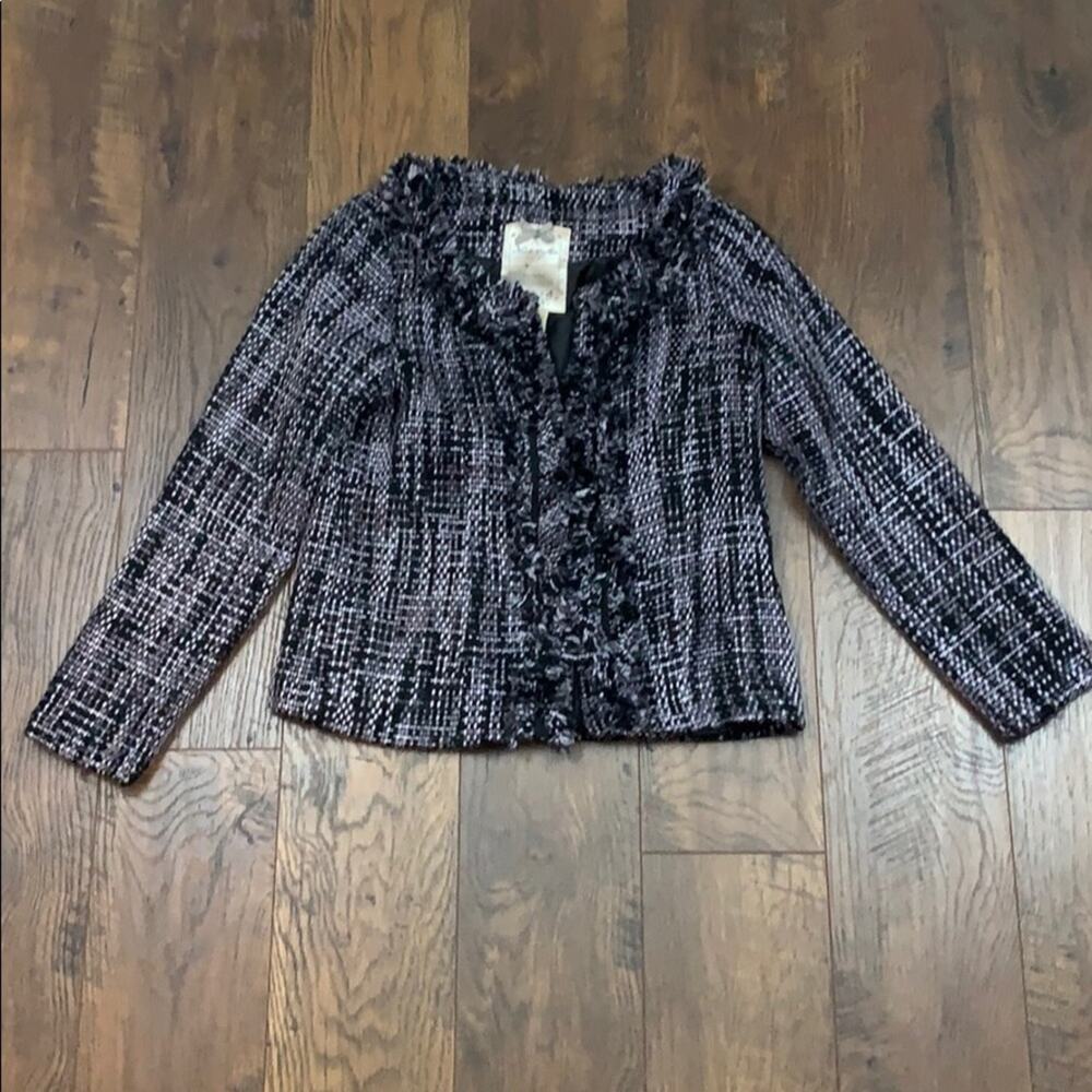 Nick & Mo wool blend tweed blazer